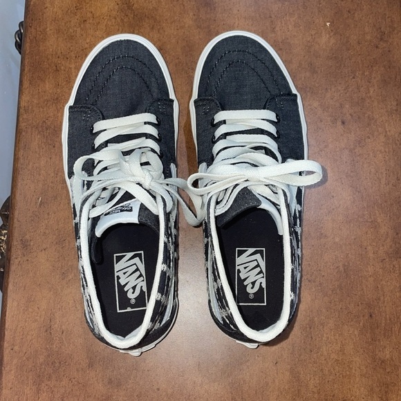 Vans Sk8-Hi Tapered Stackform 'Denim Mix' Size Women’s 9.5 Men’s 8 Embroidered - Picture 12 of 16